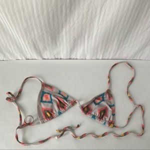 Diamond Pattern Bikini Top
